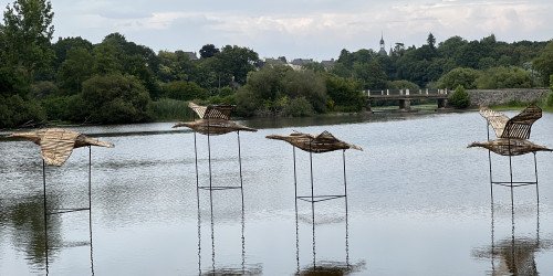 A la découverte des oeuvres "Migrations" de Myriam Du Manoir à Marcillé-Robert